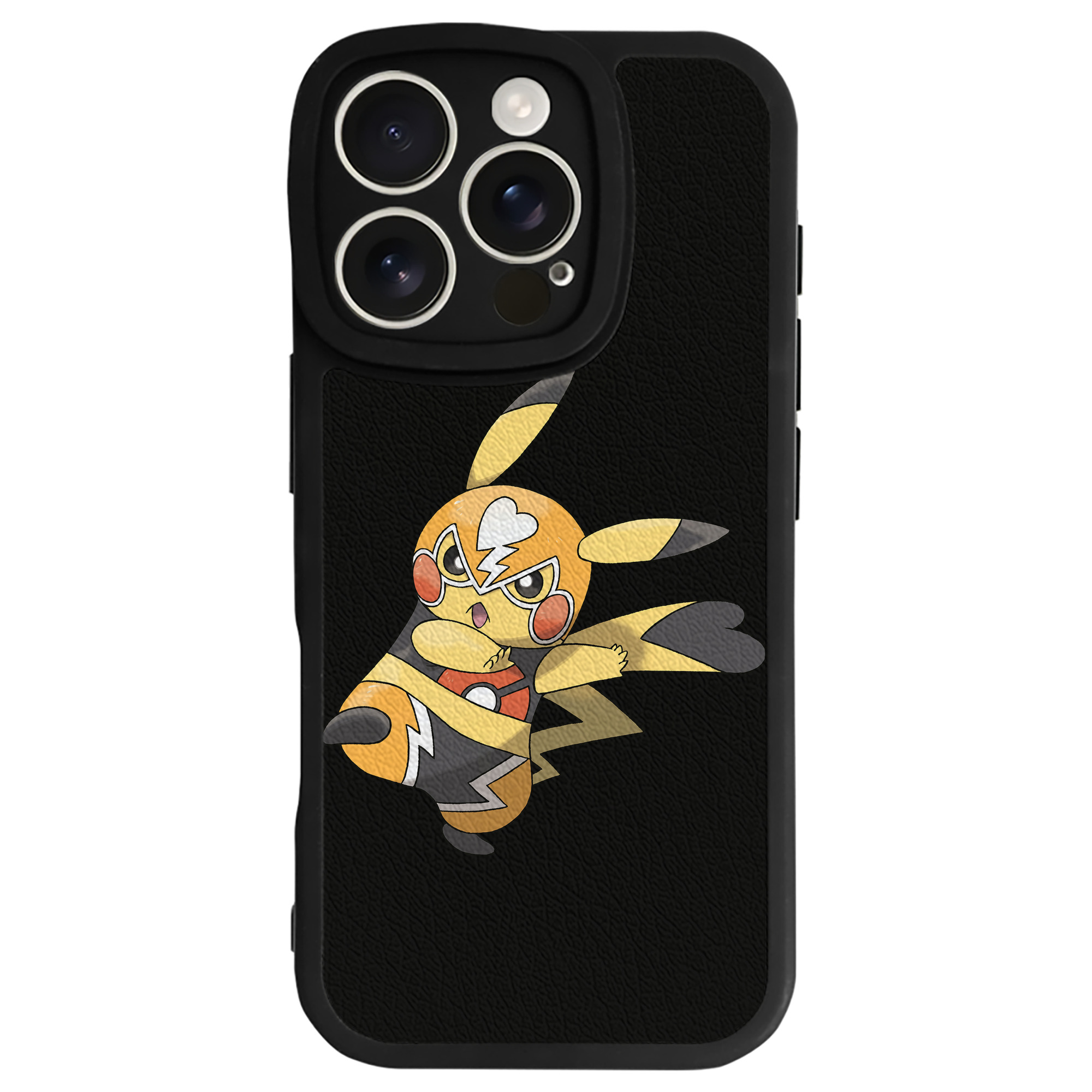 （画像用） ポケットモンスター Pokémon 【iPhone 16シリーズ対応】シリコンスマホケース（レザー調） 材質：シリコン